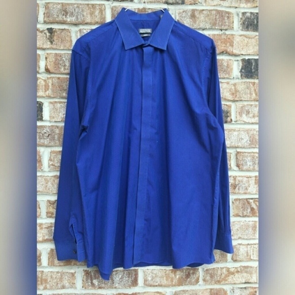 Kenneth Cole Reaction Slim Fit Men’s Shirt 17 - Picture 1 of 5